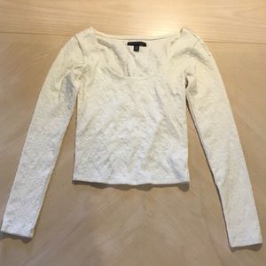 American Eagle Long Sleeve Crop Top